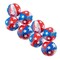 4th of July Mini Inflatable Red White Blue Beach Balls 12 Pieces
